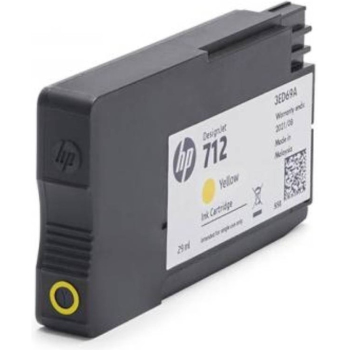 HP 712 3ED79A желтый