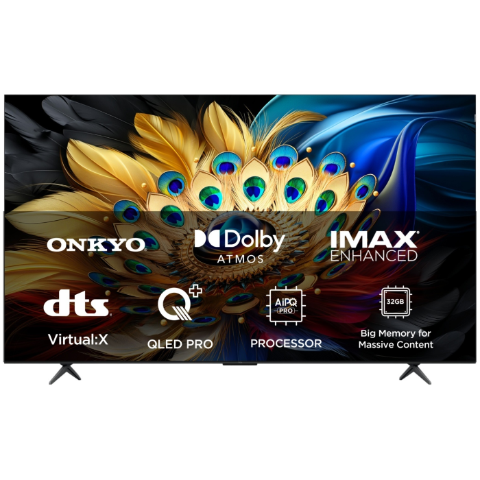 TCL 55C655 140 см черный