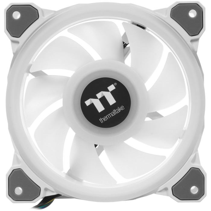 Thermaltake Riing Quad 12 RGB Radiator Fan White TT Premium Edition CL-F100-PL12SW-A