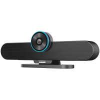 Prestigio Solutions Video Conferencing Collaboration Bar Gamma: 4K UHD, 8.5MP, 6 mic, 6m (Range), 2 x 5W, Connection via USB Type-B