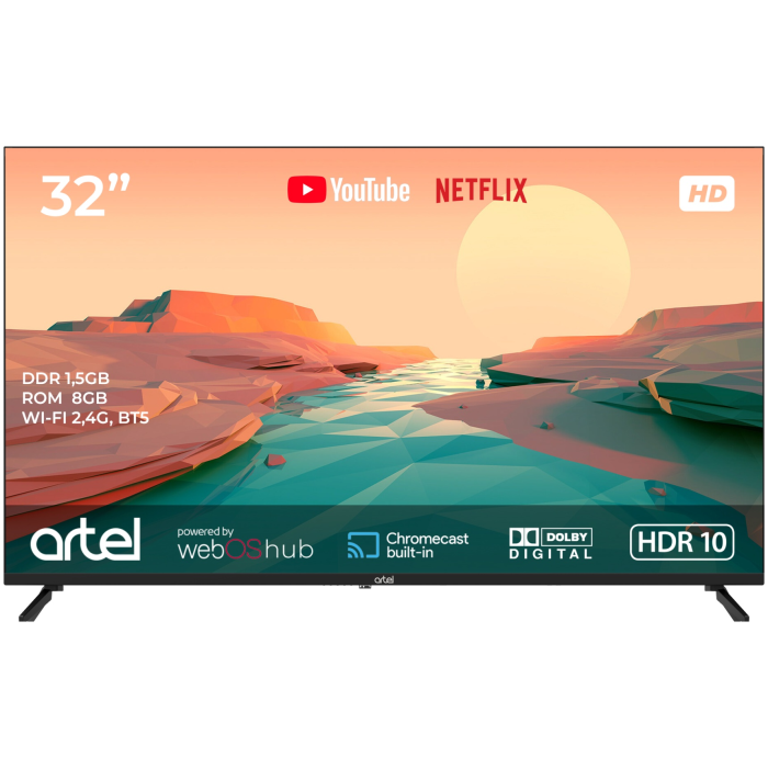 Artel A32MH4800 81 см черный