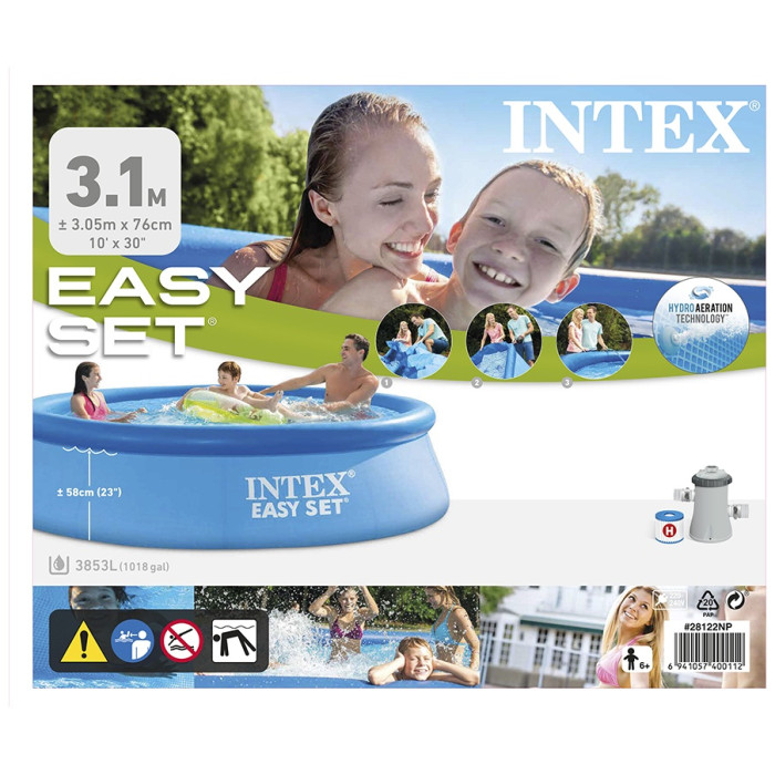 Бассейн надувной INTEX-LUX 28122NP