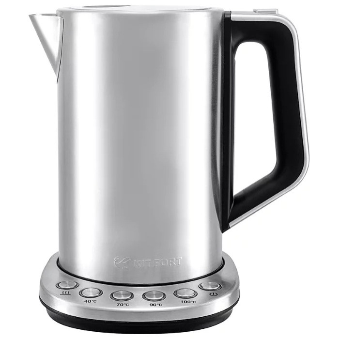 Электрочайник Kitfort KT-621 серебристый