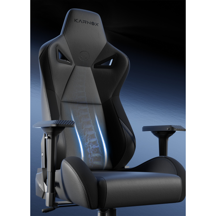 Игровое кресло Karnox KX800519, синий, серый