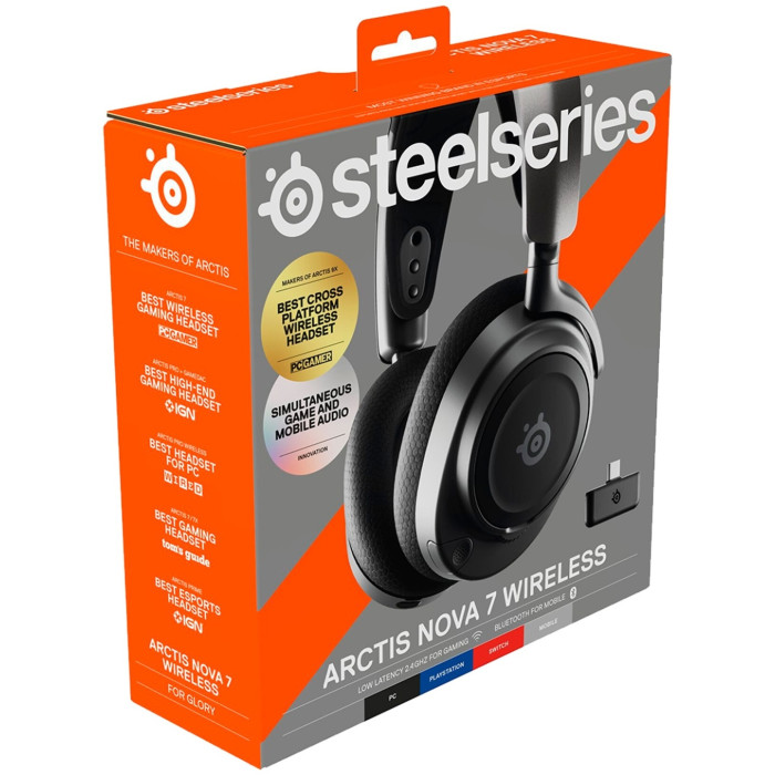 SteelSeries Arctis Nova 7 черный