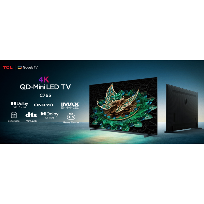 TCL 65C765 165 см черный