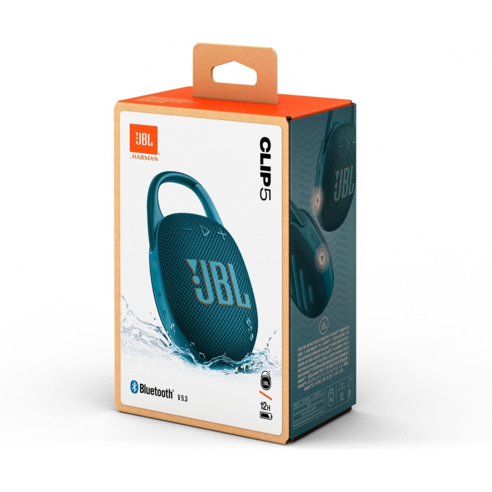 Портативная колонка JBL Clip 5 синий