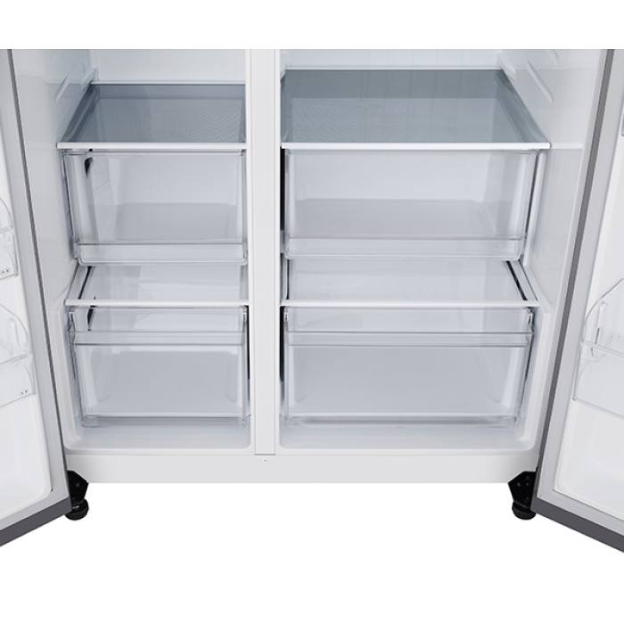 LG GC-B257KMHW серебристый