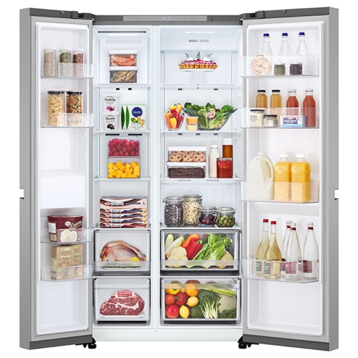 LG GC-B257KMHW серебристый
