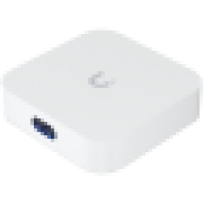 Ubiquiti UX-EU UniFi Cloud Gateway and WiFi 6 access point that runs UniFi Network. Powers an entire network or simply meshes as an access point Built-in WiFi6 (2x2 MIMO), 140 m² (1,500 ft²) single-unit coverage, 60+ connected WiFi devices, GbE RJ4<br>