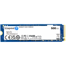 Kingston 500GB NV3 SSD M.2 2280 PCIe 4.0 NVMe, Read: 5,000/ Write: 3,000MB/s