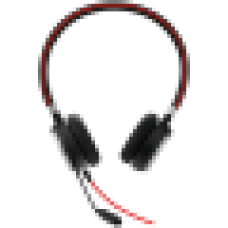 JABRA EVOLVE 40 MS Stereo USB Headband, Noise cancelling, USB and 3.5 jack connectivity, with mute-button and volume control on the cord, Busylight , Discret boomarm, Microsoft optimized<br>