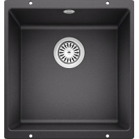 Blanco Rotan 400-U подстольная 43х46х19 см, искусственный камень, тон антрацит