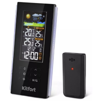 Метеостанция Kitfort КТ-3378 черный
