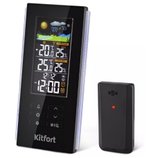 Метеостанция Kitfort КТ-3378 черный