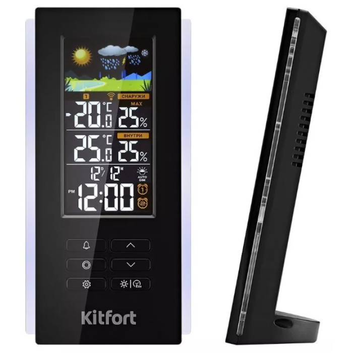 Метеостанция Kitfort КТ-3378 черный