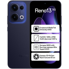 OPPO Reno13 5G 12 ГБ/512 ГБ синий