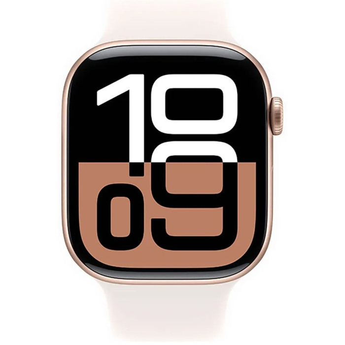 Apple Watch Series 10 S/M 46 мм золотистый-белый