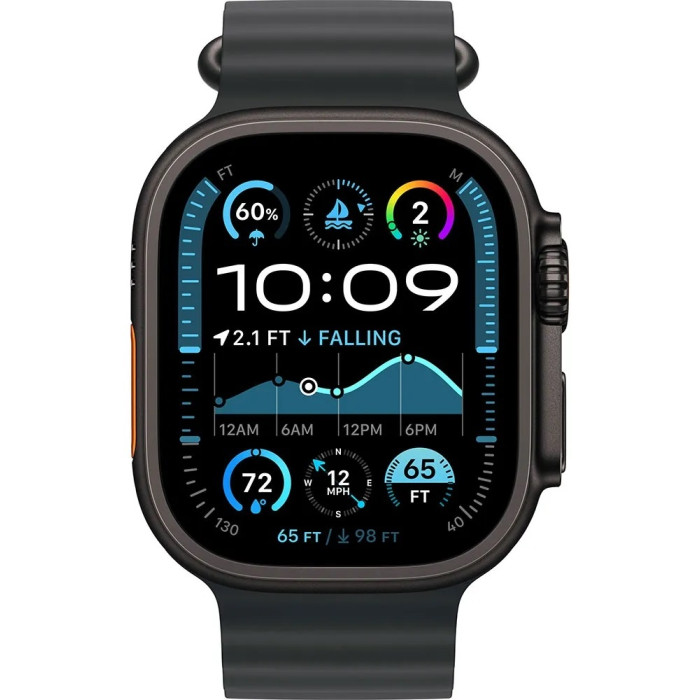 Apple Watch Ultra Series 2 2024 GPS + Cellular 49 мм черный