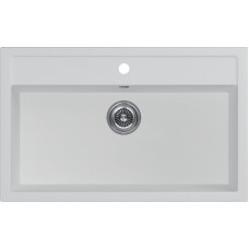 KuchenStern TOP 80 Ku-Granit накладная 80.5х50х19 см, гранит, тон ваниль