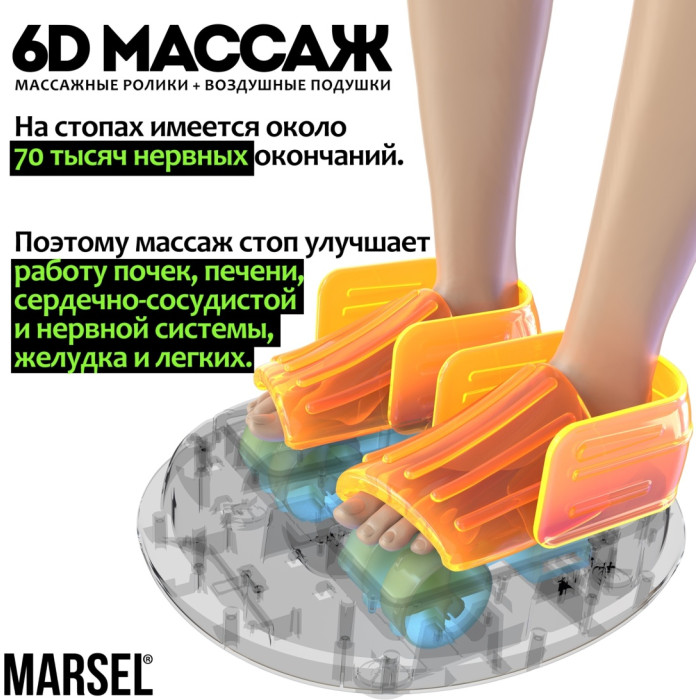 MARSEL XB-9000 PRO (6D) напольный вибрационный