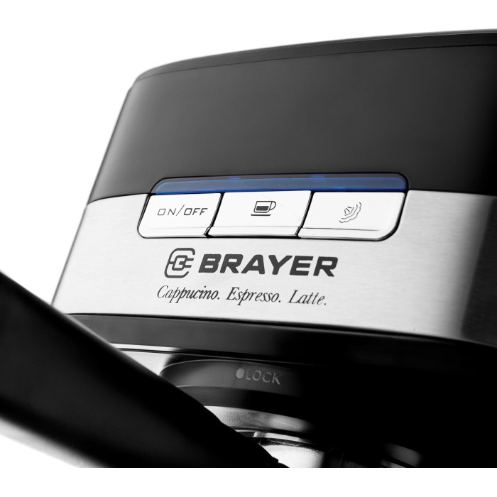 Кофеварка BRAYER 1113BR черный