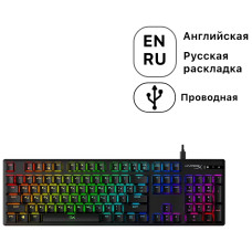 HyperX Alloy Origins PBT HX Red 639N3AA черный