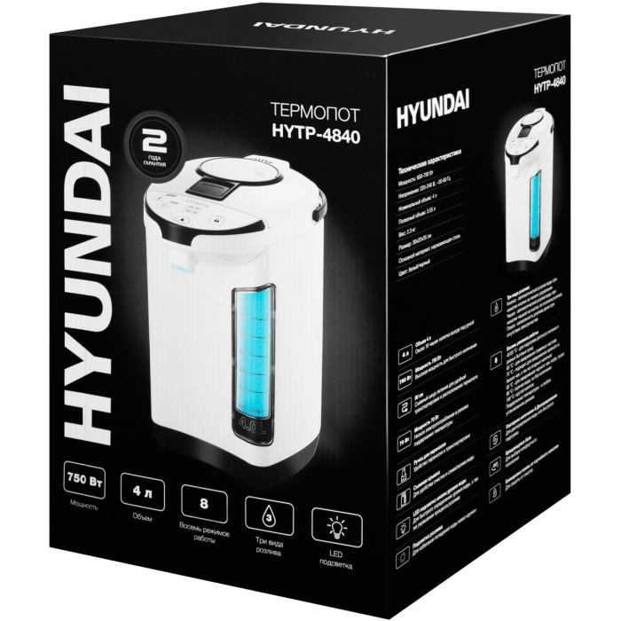 Термопот Hyundai HYTP-4840 белый