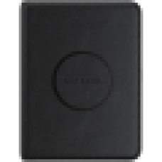 SATECHI Vegan-Leather Passport Cover w/ Find My (Black)<br>