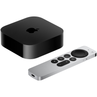 Apple TV 4K Wi‑Fi + Ethernet with 128GB storage, Model A2843<br>