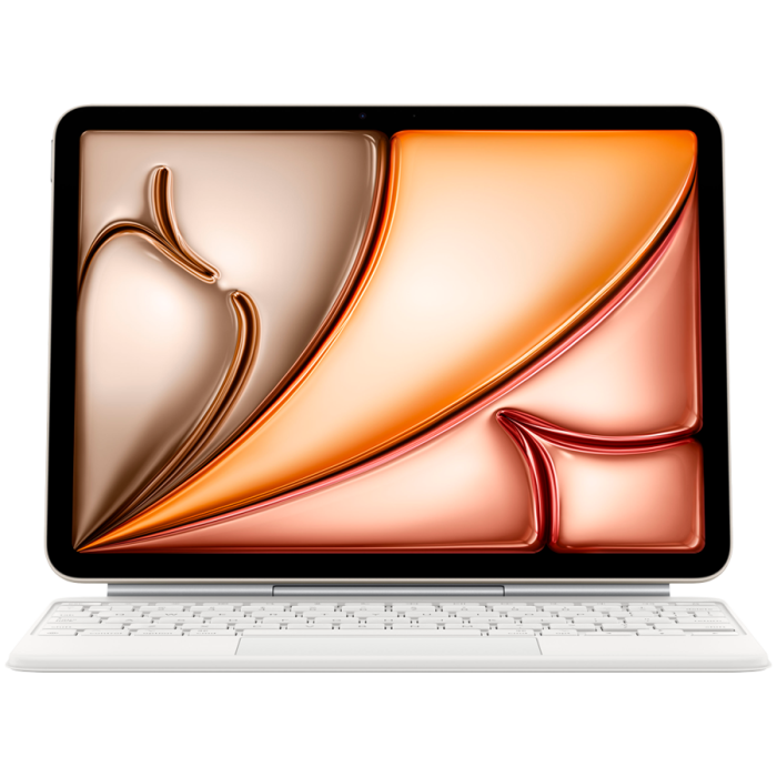 Magic Keyboard for iPad Air 11-inch (M3) - Russian - White,Model A3339<br>