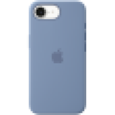 iPhone 16e Silicone Case – Winter Blue<br>