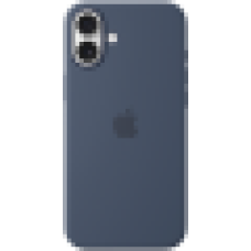 iPhone 16 Plus Silicone Case with MagSafe - Denim,Model A3314<br>