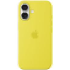iPhone 16 Silicone Case with MagSafe - Star Fruit,Model A3313<br>