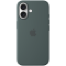 iPhone 16 Silicone Case with MagSafe - Lake Green,Model A3313<br>