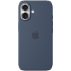 iPhone 16 Silicone Case with MagSafe - Denim,Model A3313<br>