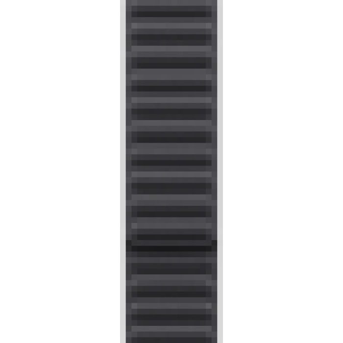 42mm Black Magnetic Link - S/M<br>
