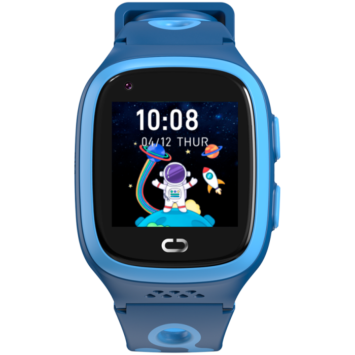 Canyon Kids Watch ZEFIR KW-49 E-SIM 4G GPS WiFi Video Music Games English learning, Blue<br>