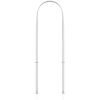 Crossbody Strap - Light Gray,Model A3555<br>