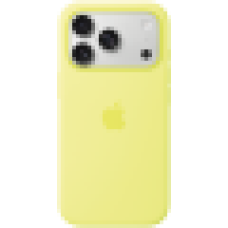 iPhone 17 Pro Silicone Case with MagSafe - Neon Yellow,Model A3559<br>