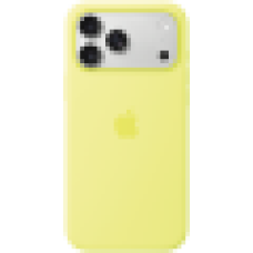 iPhone 17 Pro Max Silicone Case with MagSafe - Neon Yellow,Model A3560<br>