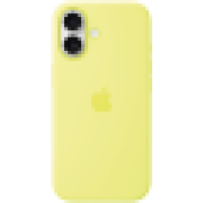 iPhone 17 Silicone Case with MagSafe - Neon Yellow,Model A3558<br>