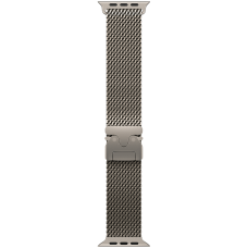 49mm Natural Titanium Milanese Loop - Large
