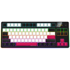 LORGAR KBP70TKLW, Wireless TKL Mechanical Gaming Keyboard Pro, Black/red, EN/RU layout