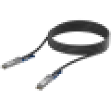 Ubiquiti UACC-DAC-QSFP28-1M QSFP28 direct attach cable with a 100 Gbps max data rate, compatible with QSFP28 and QSFP+ interfaces<br>
