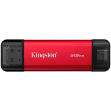 Kingston 512GB Dual USB-A/C Portable SSD, Up to 1050MB/s USB 3.2 Gen 2