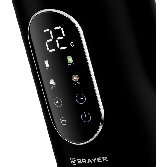 Электрочайник BRAYER 6107BR-BK черный