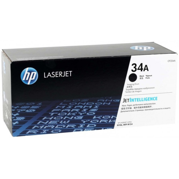 HP 34A (CF234A) черный