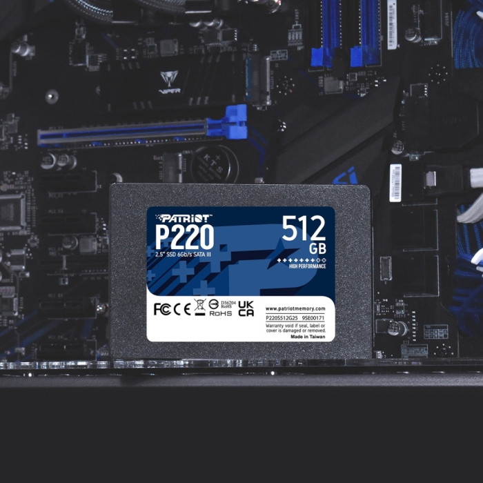 SSD Patriot P220S512G25 512 ГБ