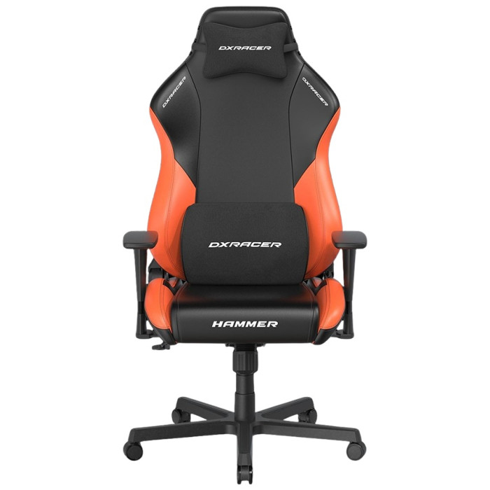Игровое кресло DXRacer Hammer GC/LHE23LTA/NO, черный, оранжевый